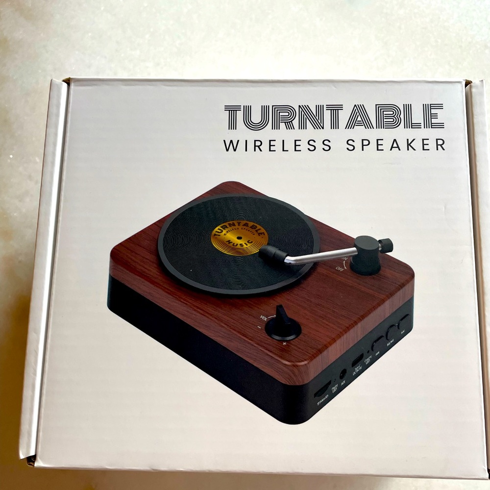 Turntable Wireless Speaker